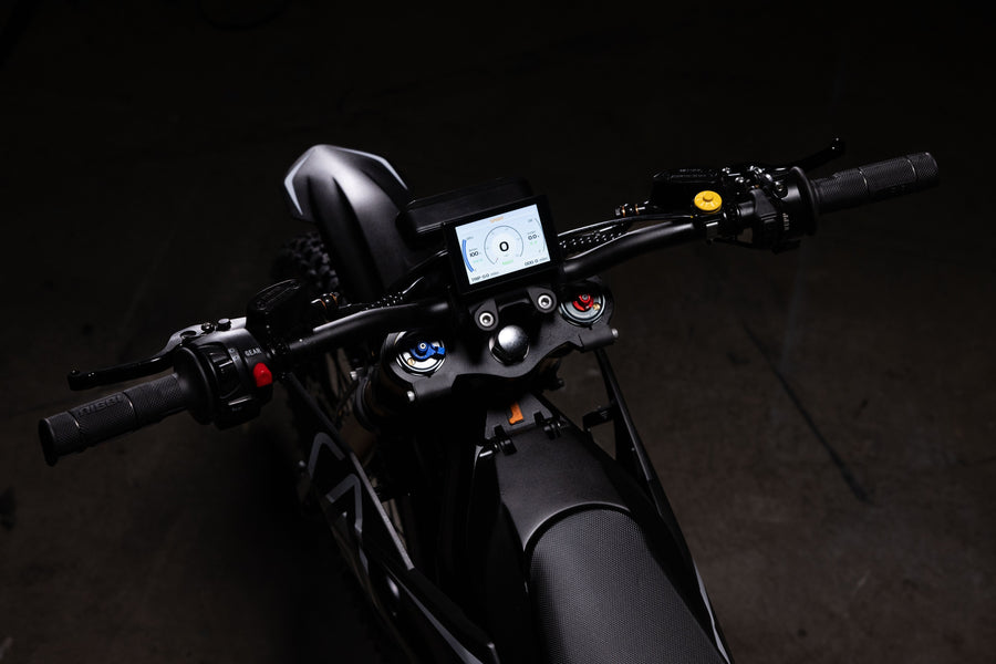 Altis Sigma 2026 — cockpit with TFT display and bar controls