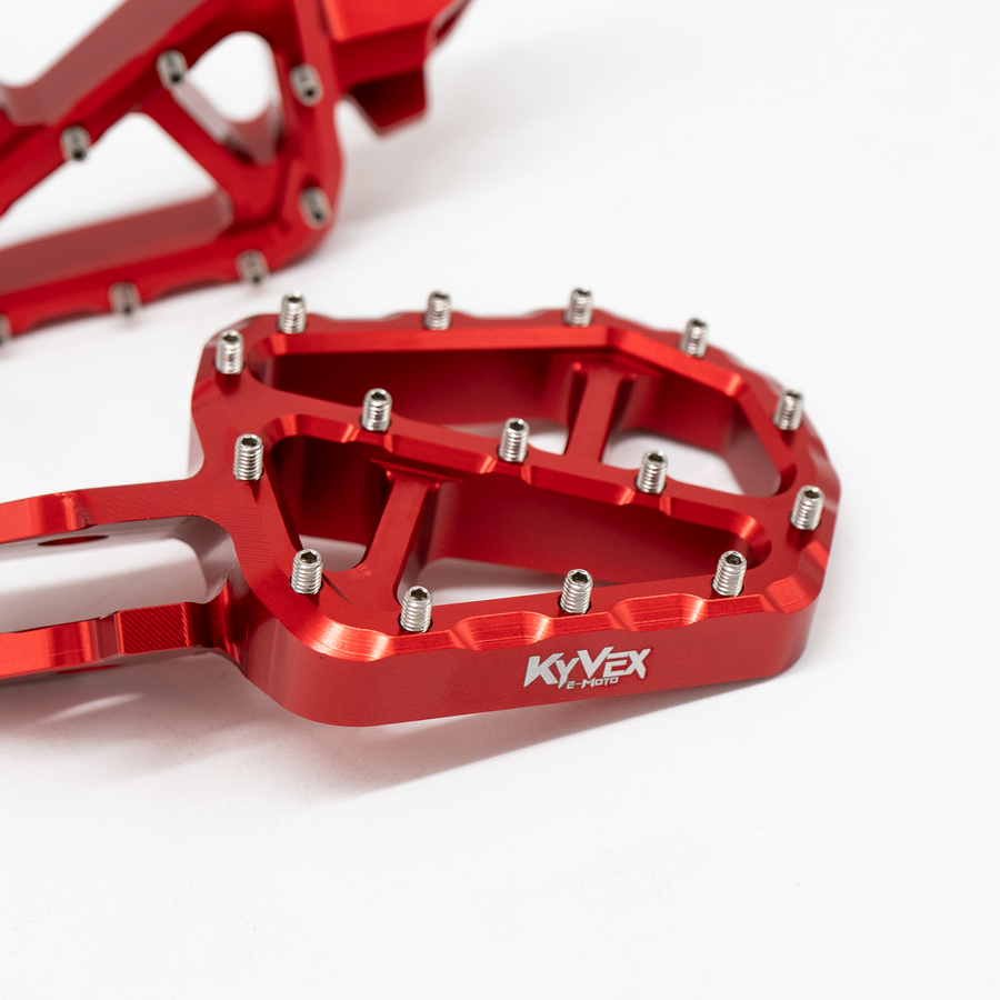 KyVex Sur-Ron Ultra Bee Billet Wide Foot Pegs