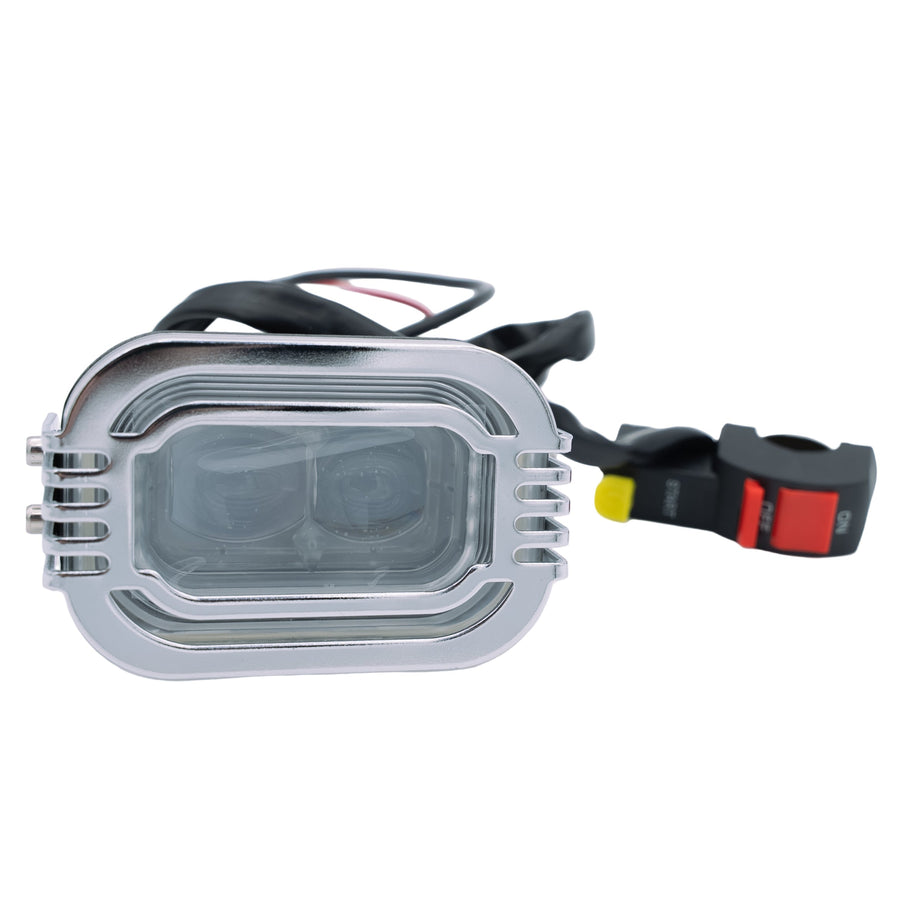 Retro Chrome Headlight