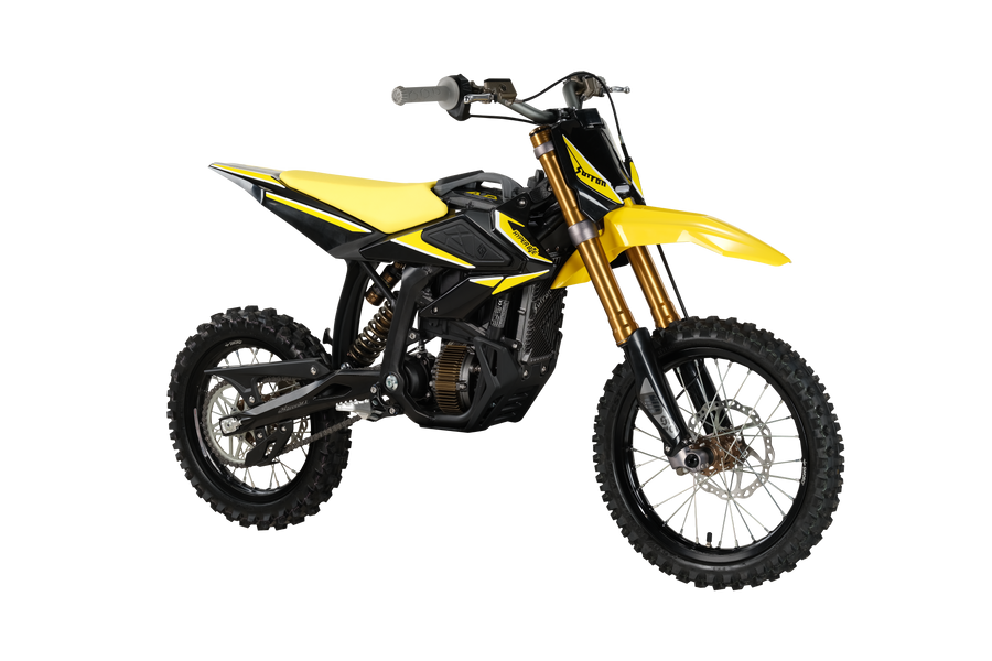 Sur-Ron Hyper Bee 2026, Yellow — front three-quarter view
