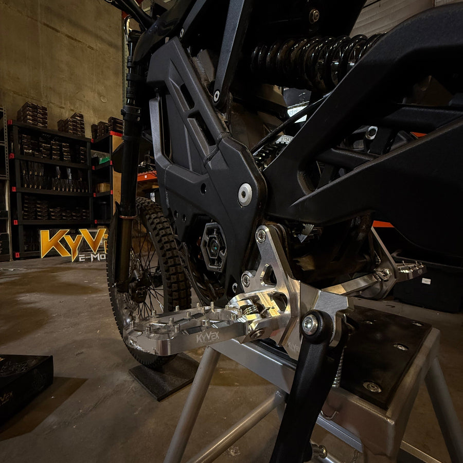 KyVex E-Ride Pro SS 3.0 / 4.0 / SR Billet Footpeg Bracket