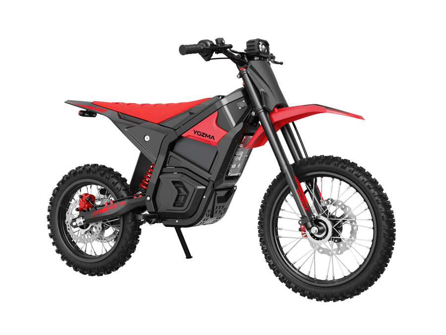 Yozma IN10 Pro electric mini e-moto, Red — view 2