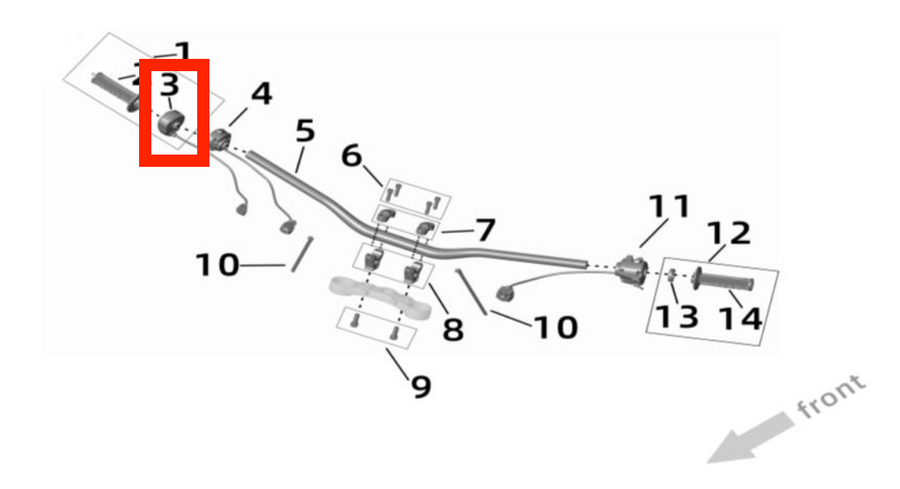 Surron Ultra Bee - OEM Throttle
