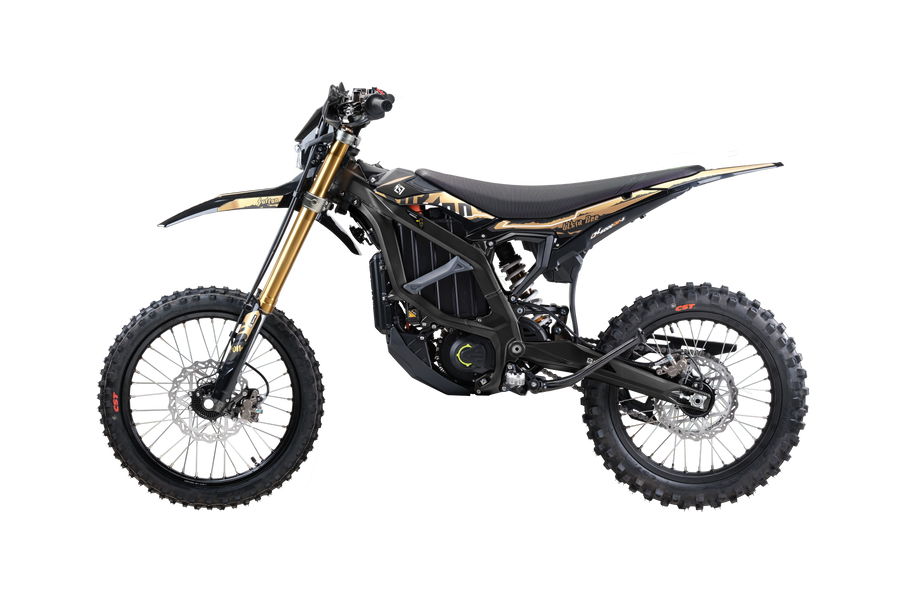 Sur-Ron Ultra Bee HP 2026, Carbon Black — side profile, opposite side