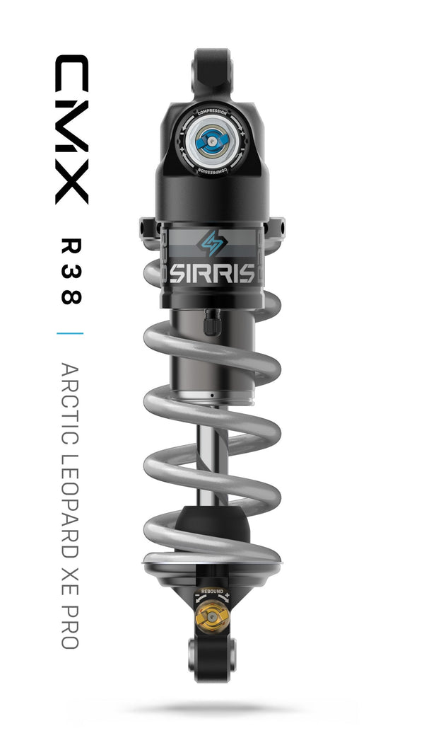 Sirris R38 rear shock for Arctic Leopard XE Pro