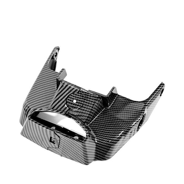 Simulated Carbon Fiber Battery Compartment Lock Surround for Surron Light Bee