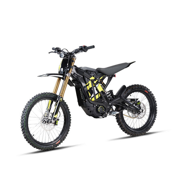 Sur-Ron Light Bee X 2025 electric dirt bike, Black — side profile