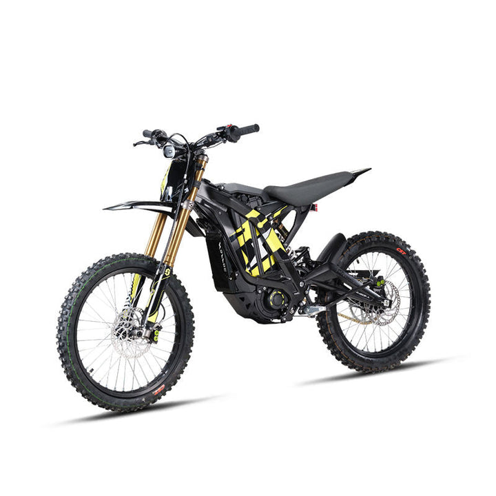 Sur-Ron Light Bee X 2025 electric dirt bike, Black — side profile