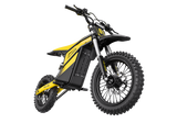 HeyBike Villain electric dirt bike, Yellow — studio