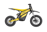 HeyBike Villain electric dirt bike, Yellow — detail