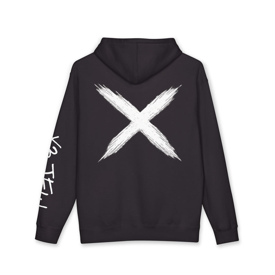 Origin X Black Hoodie — Sleeve Print