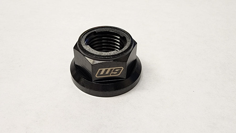Warp 9 Titanium Rear Axle Nut