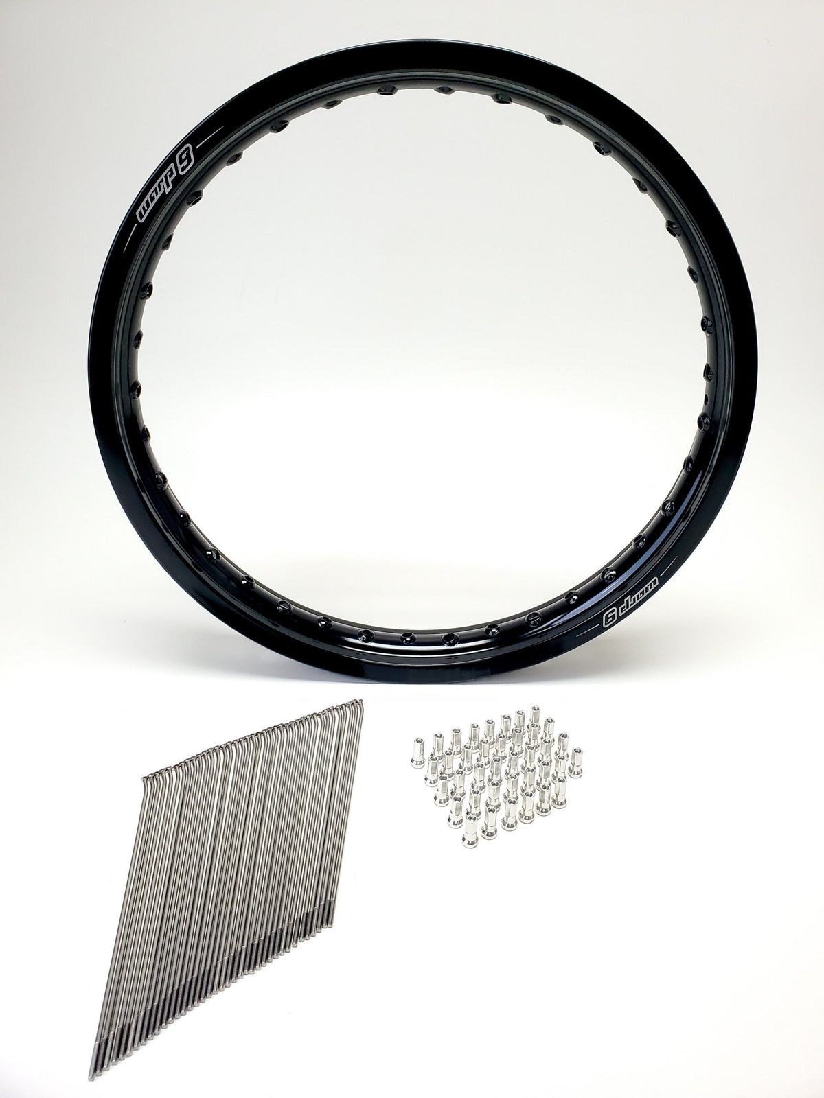 Warp 9 Apollo RFN / Beta Explorer Rear Rim and Spoke Kit