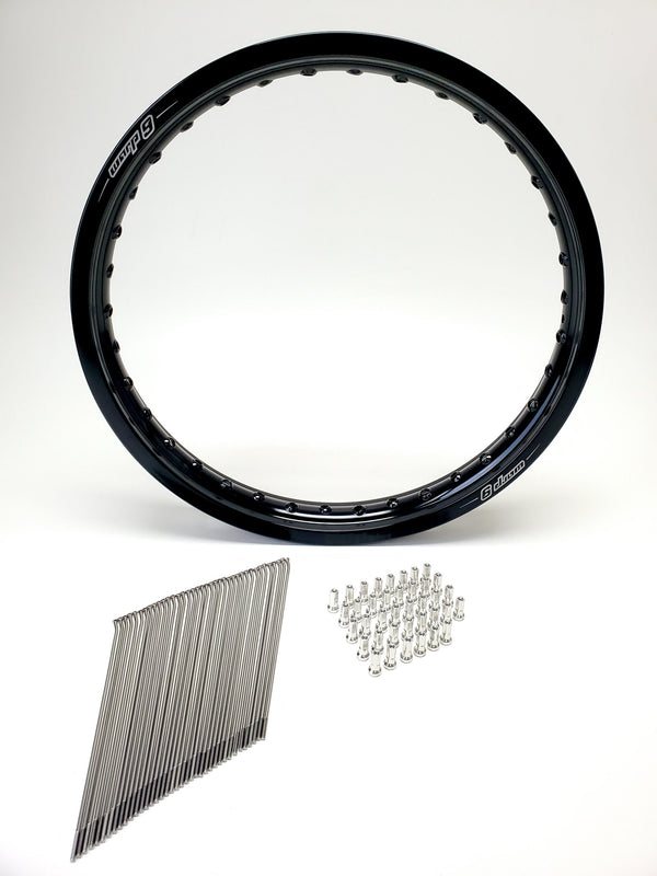 Warp 9 Apollo RFN / Beta Explorer Rear Rim and Spoke Kit