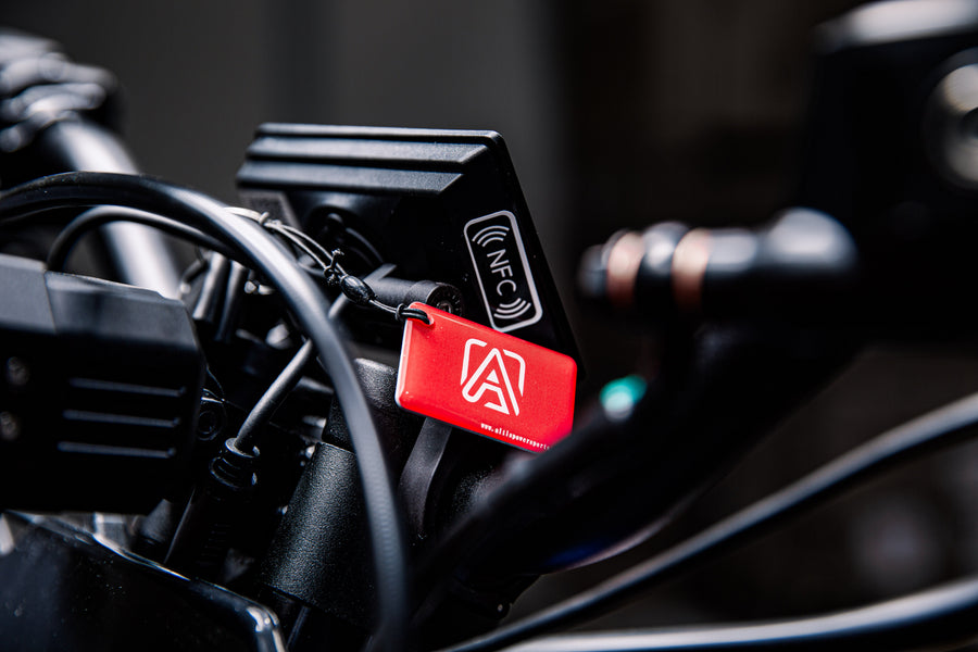 Altis Sigma 2026 — NFC key fob on the ignition reader