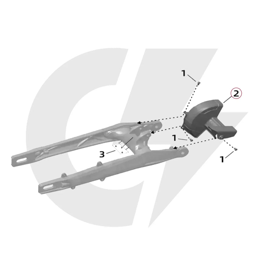 Surron Ultra Bee – Midshaft Guard | OEM