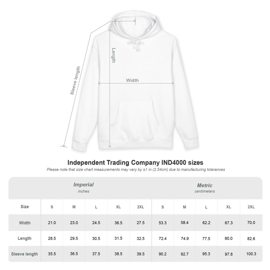 Origin X White Hoodie