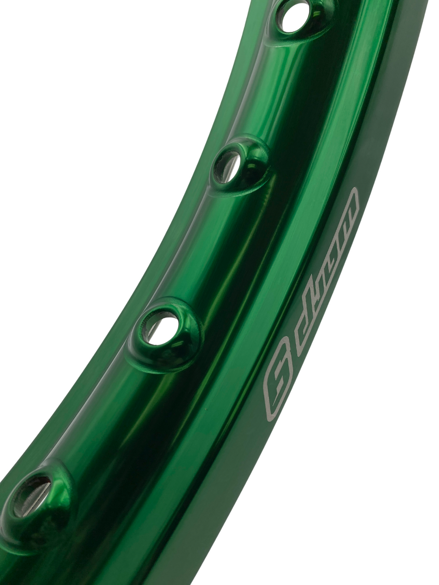 Warp 9 MX/Enduro Rim - Green Anodized