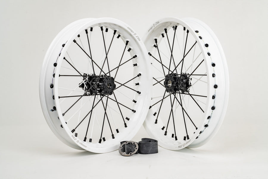 Warp 9 17x2.50 Supermoto Wheel Set - Light Bee / E-Ride Pro / Ventus / 79Bike