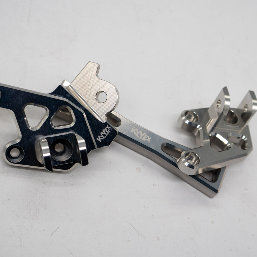 KyVex E-Ride Pro SS 3.0 / 4.0 / SR Billet Footpeg Bracket