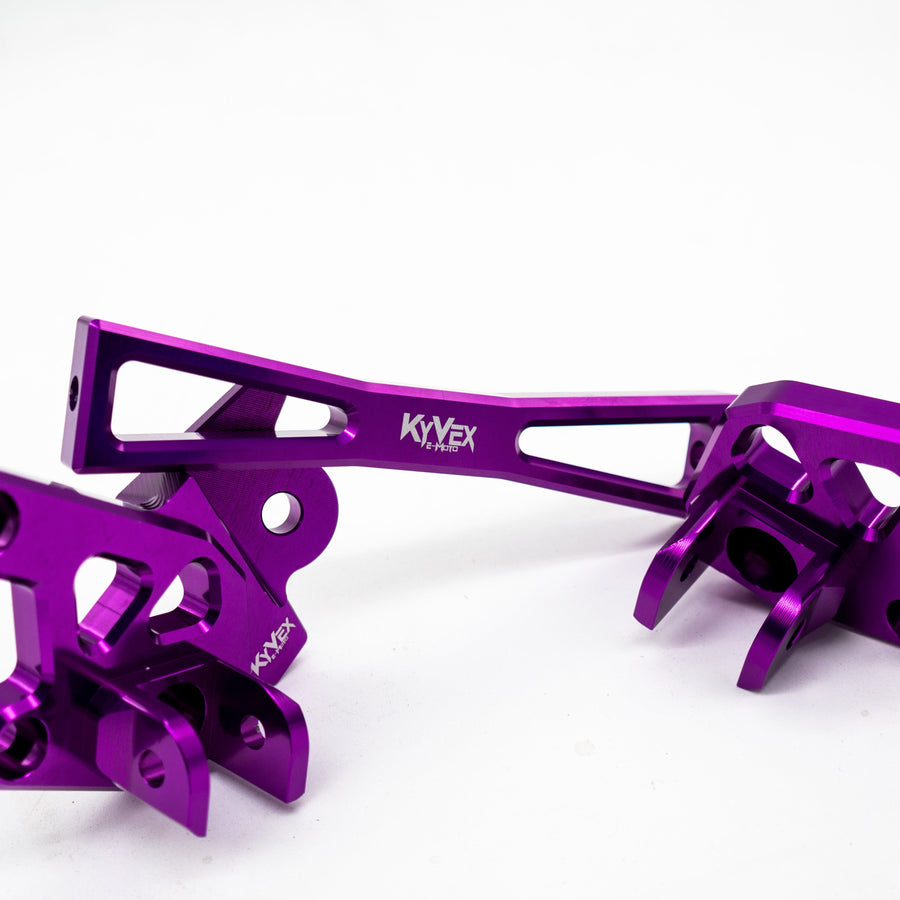 KyVex E-Ride Pro SS 3.0 / 4.0 / SR Billet Footpeg Bracket