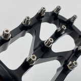 Warp 9 Titanium Elite Foot Peg Screws - Silver Anodized