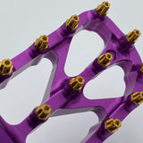 Warp 9 Titanium Elite Foot Peg Screws - Gold Anodized