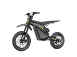 HeyBike Villain electric dirt bike, Midnight Black — profile