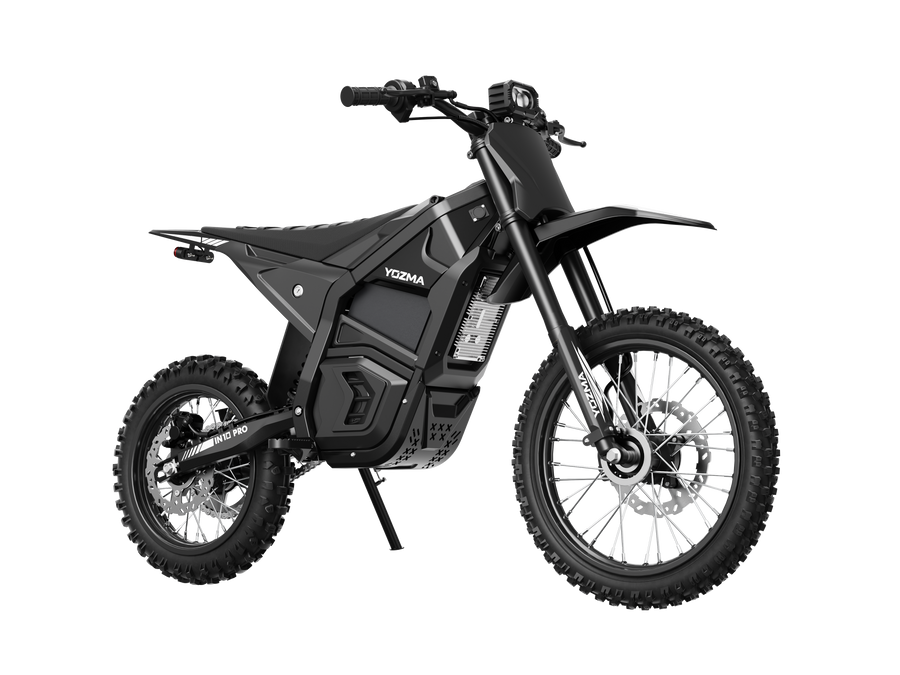 Yozma IN10 Pro electric mini e-moto, Black — view 3