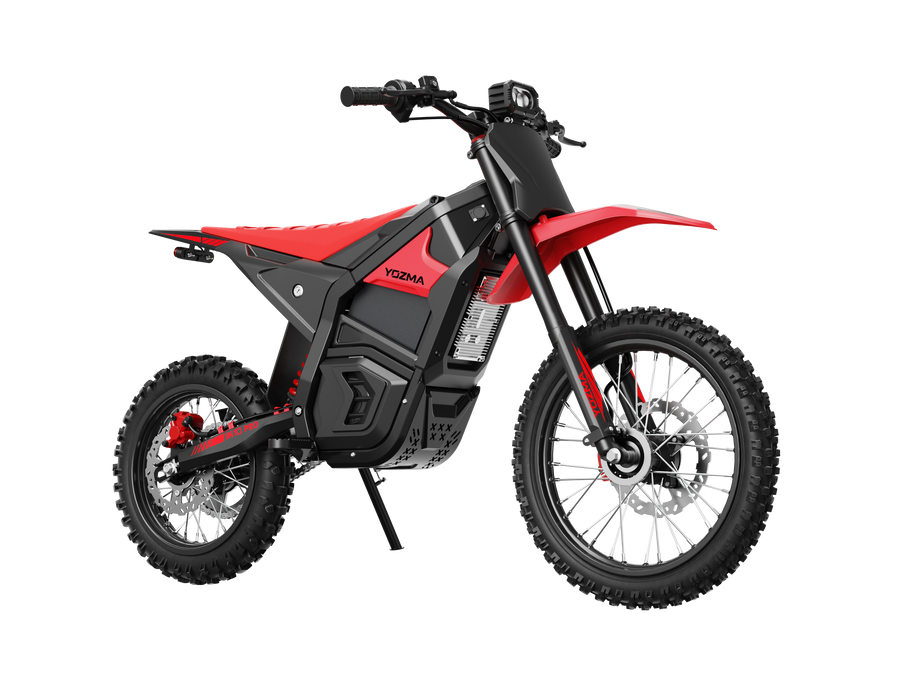 Yozma IN10 Pro electric mini e-moto, Red — view 3