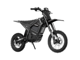 Yozma IN10 electric mini e-moto, Black — front three-quarter view