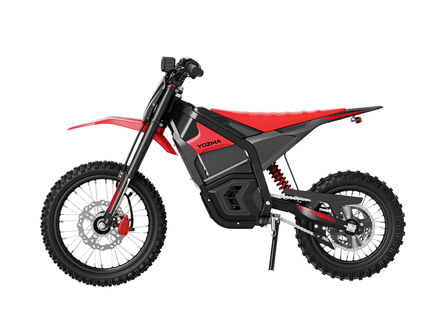 Yozma IN10 Pro electric mini e-moto, Red — view 5