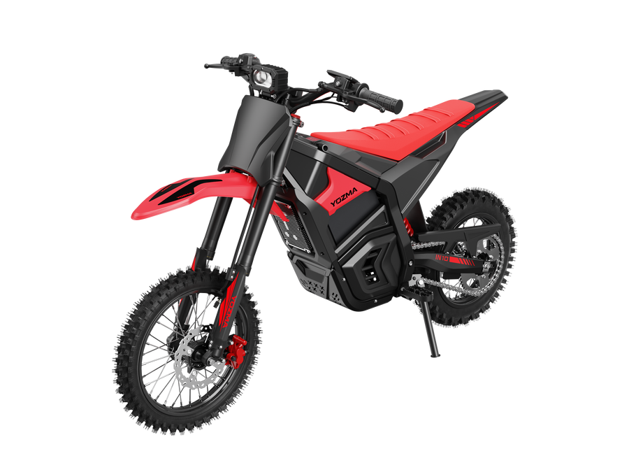 Yozma IN10 electric mini e-moto, Red — profile