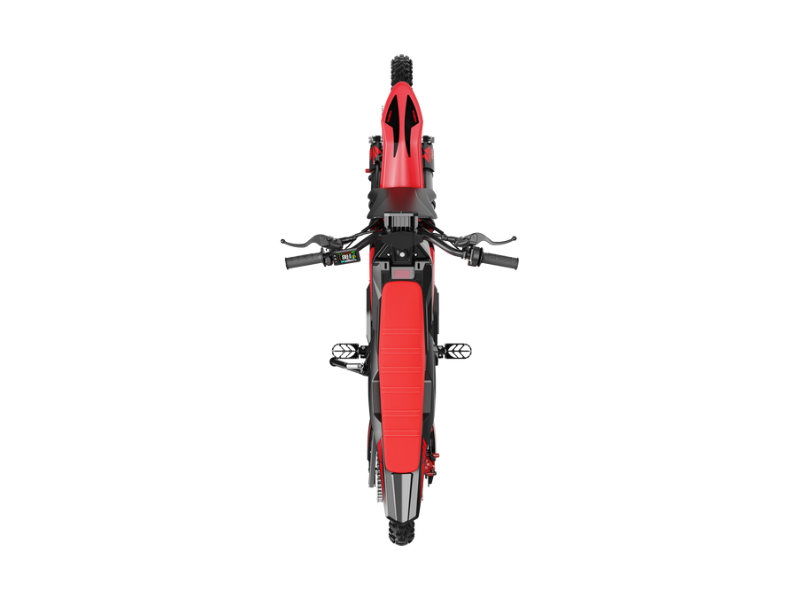 Yozma IN10 Pro electric mini e-moto, Red — view 10