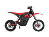 Yozma IN10 electric mini e-moto, Red — side view