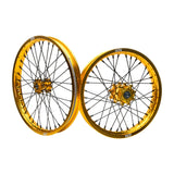 ION 16-19 | gold rim / gold hub / black spokes / black nipples