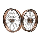 ION 17-Supermoto | bronze rim / bronze hub / black spokes / black nipples