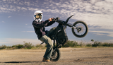 Yozma IN10 electric mini e-moto riding off-road