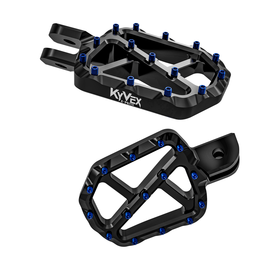KyVex Billet Wide Foot Pegs – Sur-Ron Light Bee X / Talaria / E-Ride Pro