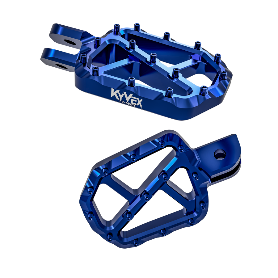 KyVex Billet Wide Foot Pegs – Sur-Ron Light Bee X / Talaria / E-Ride Pro