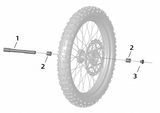Surron Ultra Bee - OEM Front Wheel Axle Nut