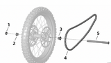 Surron Ultra Bee - OEM Rear Wheel Axle