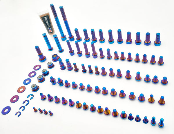 Warp 9 Talaria Sting MX4 Titanium Body Bolt Kit