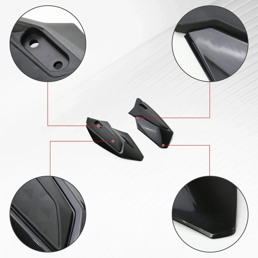 Surron Ultra Bee – Left and Right Hand Guard Windshield – Black | OEM