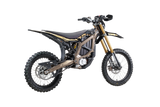 Sur-Ron Ultra Bee HP 2026, Desert Brown — front three-quarter view from above