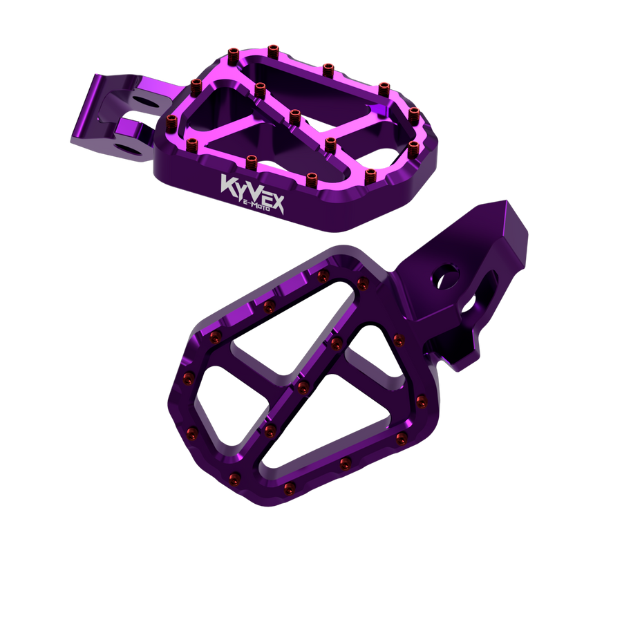 KyVex Sur-Ron Ultra Bee Billet Wide Foot Pegs