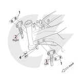 Surron Ultra Bee – Steering Block (Left / Right) | OEM