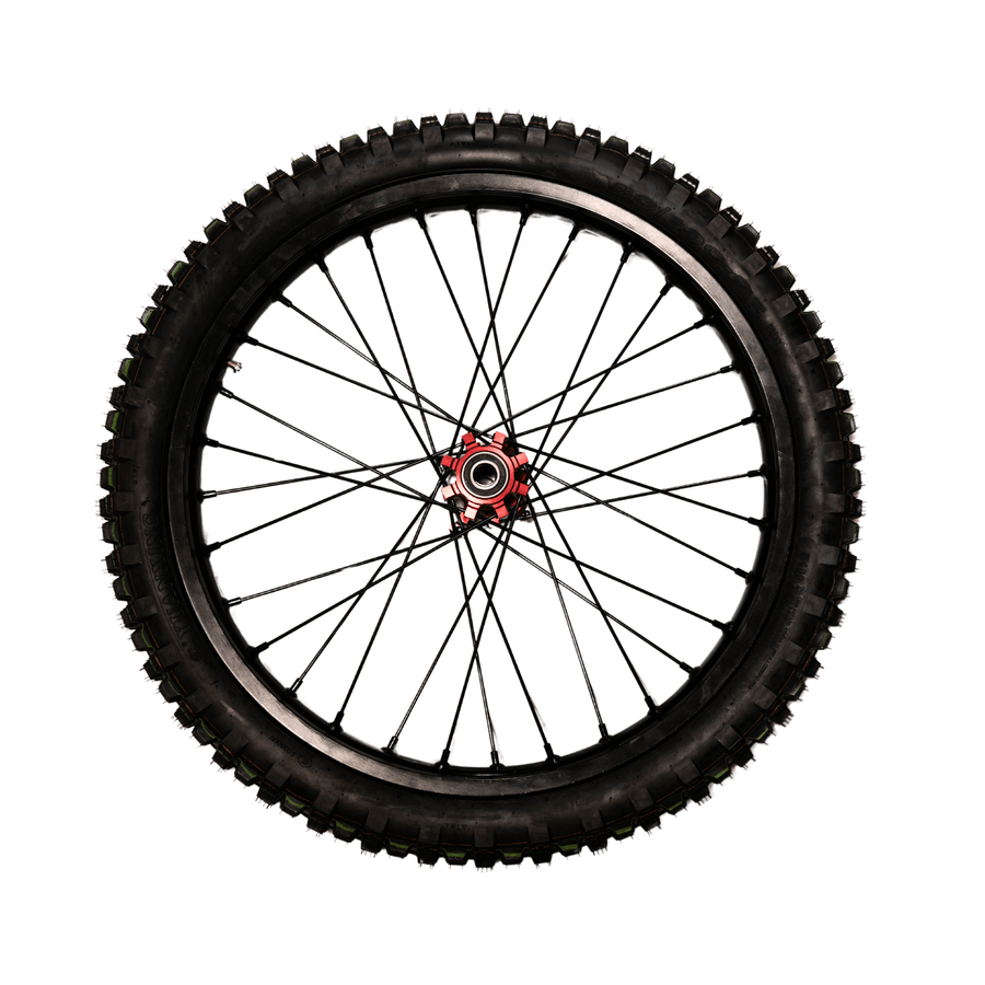 AL EX 21" Front Wheel and Tire (Arctic Leopard EX OEM)