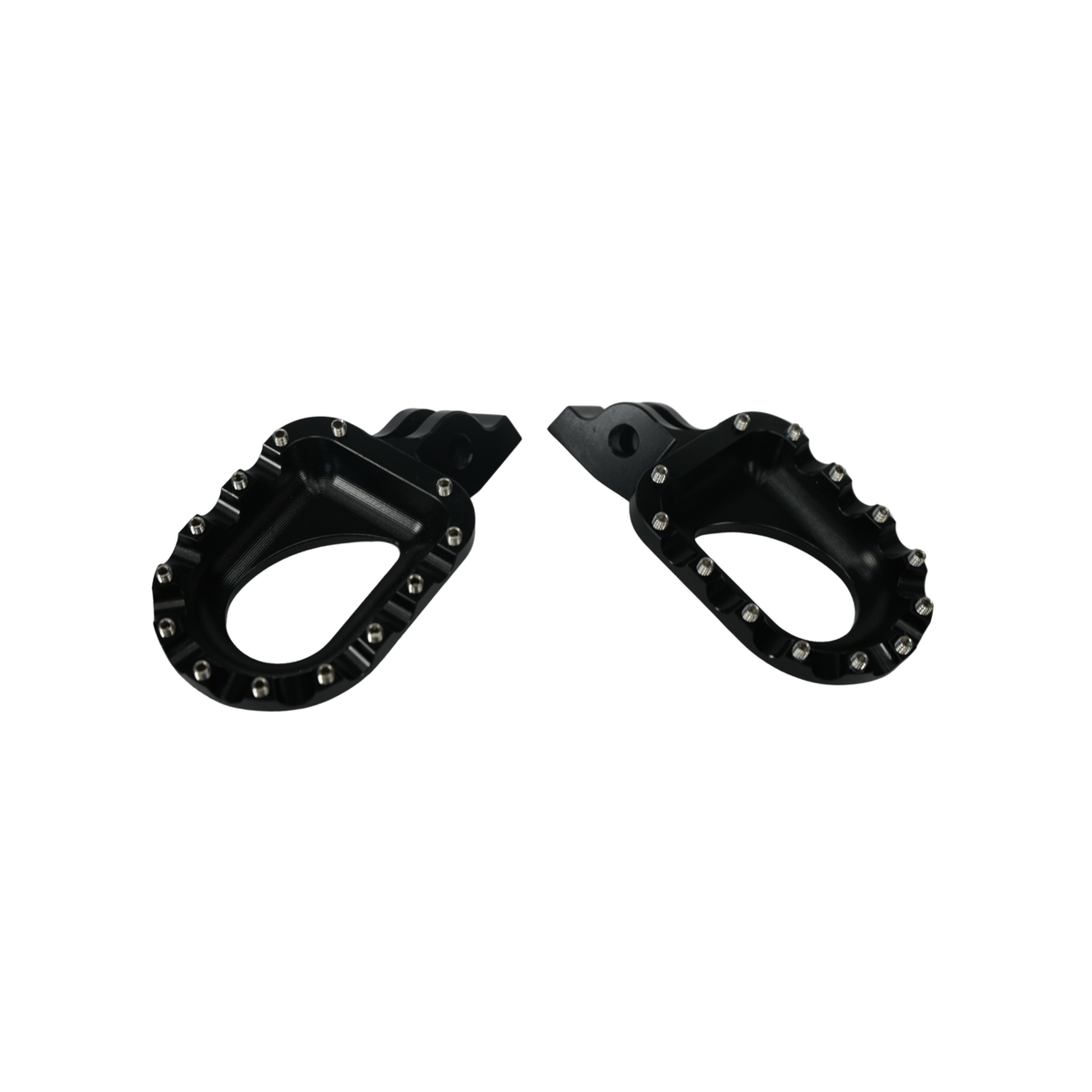 Arctic Leopard EX Black Foot Pegs