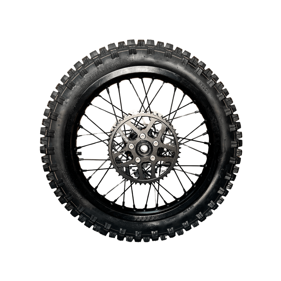 Arctic Leopard XE Pro 16" Rear Wheel and Dirt Tires - XE Pro OEM
